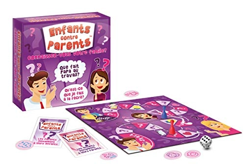 Jeu de Plateau Familial - Quiz Jeu de Cartes (French)
