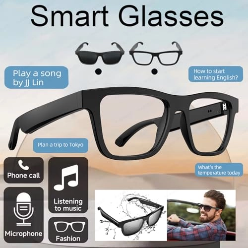 Bluetooth Smart Glasses - 144 Languages Bluetooth 5.3