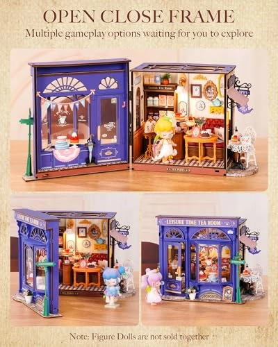 DIY Miniature House Kit - Leisure Time Tea Room