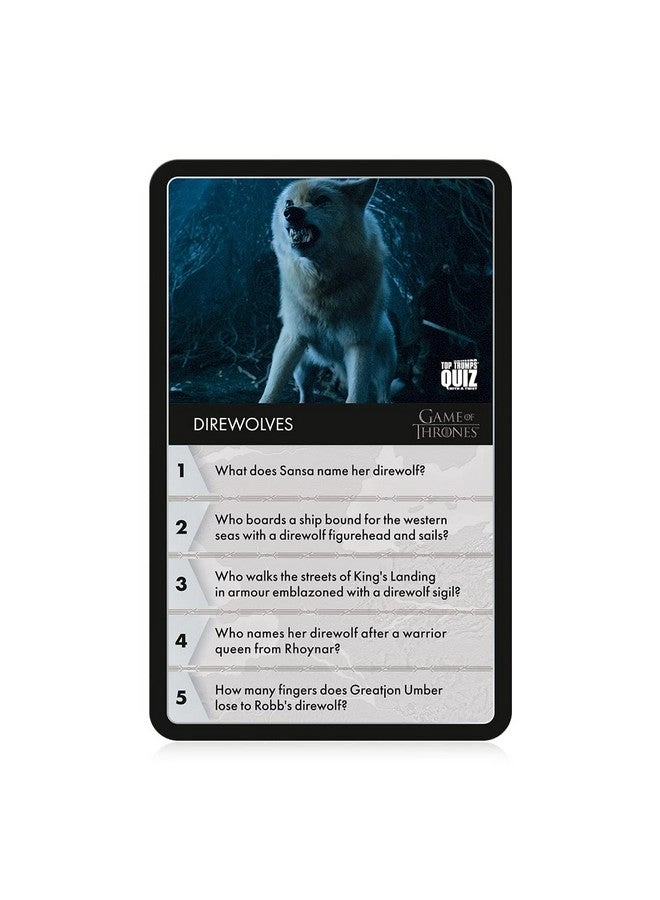 Game of Thrones: Quiz Game