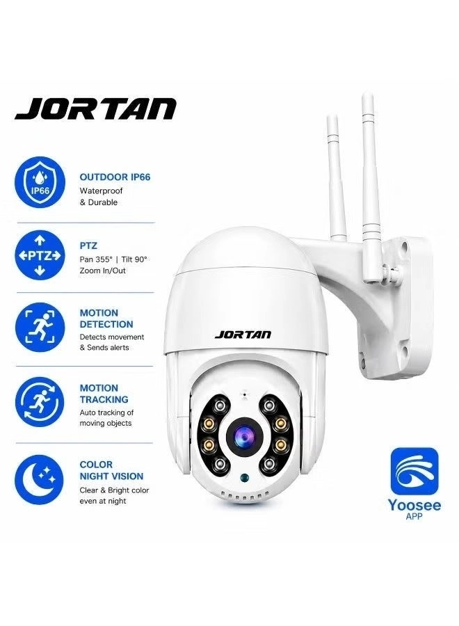 Wireless PTZ Security Camera 1080p