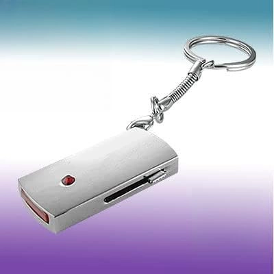 Green Pocket Aluminium USB Flash Memory Stick Drive - USB 2.0 4GB