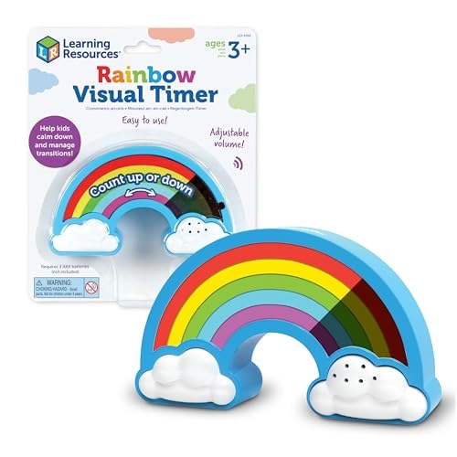 MZA STORES Rainbow Visual Timer - 3 1 pieces