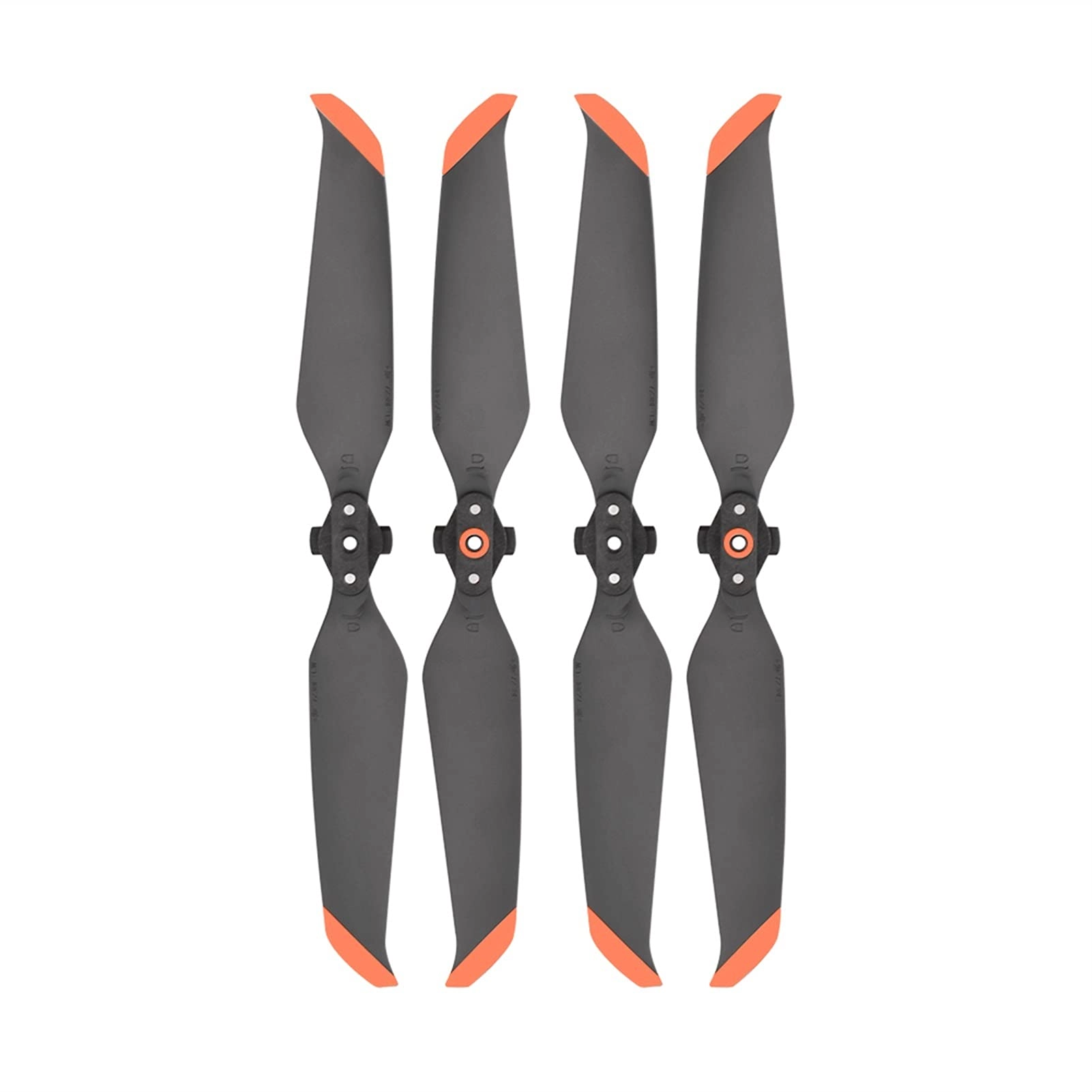 7238 Propellers - Air 2S 1pair Orange edge