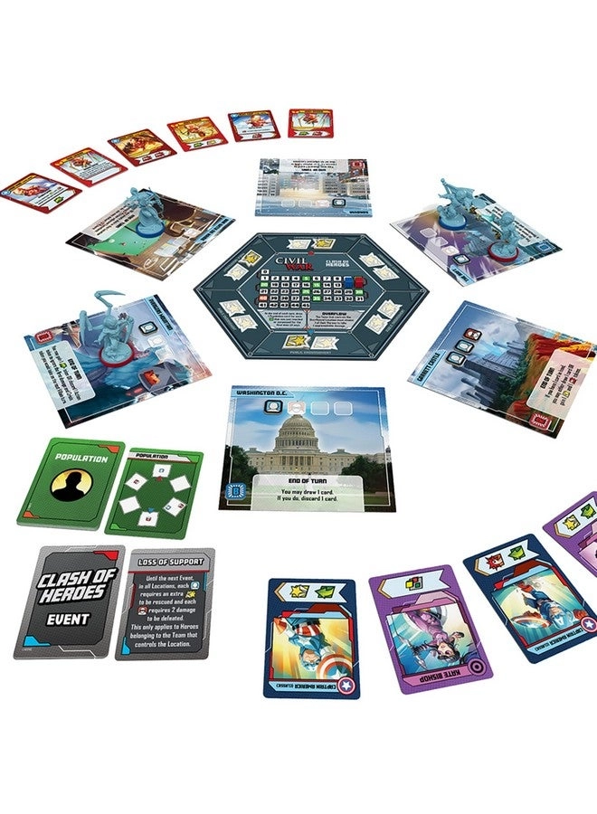 Marvel United: Civil War Expansion