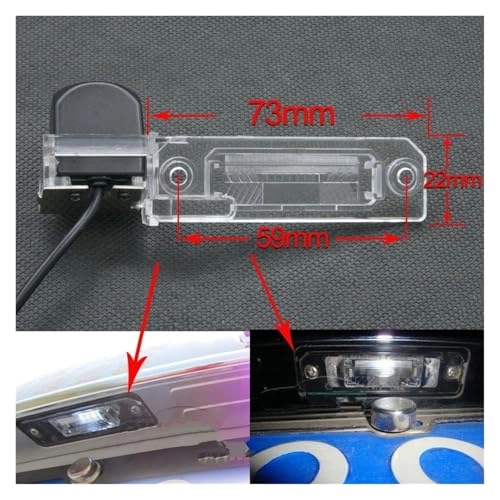 Rear View Camera - Night vision Wireless 1280 x 720 pixels