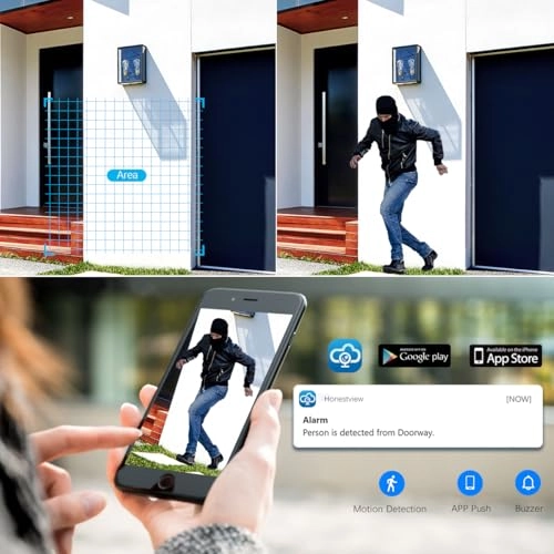 Outdoor Wired Security Camera System 5MP