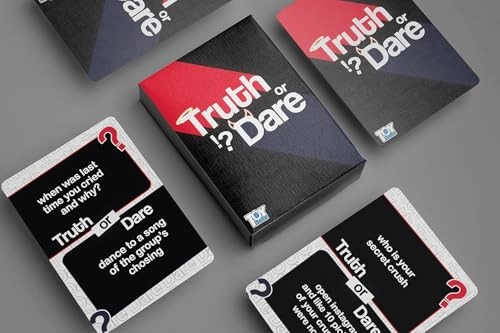 Truth or Dare Card Game - English Adult