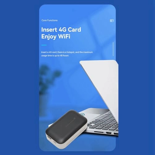 4GLTE Portable WIFI Router - 300Mbps 802.11n
