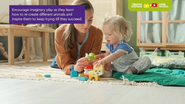 Creative Cute Pets - 3 in 1 8 BRICK-BUILT TOY ANIMALS