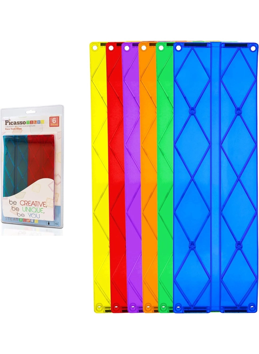 Race Track Ramp - 6 pcs