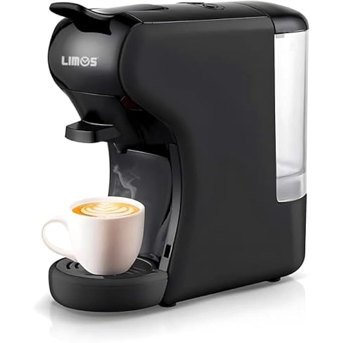 3-in-1 Capsule Coffee Machine 1450W 19 Bar 0.6L