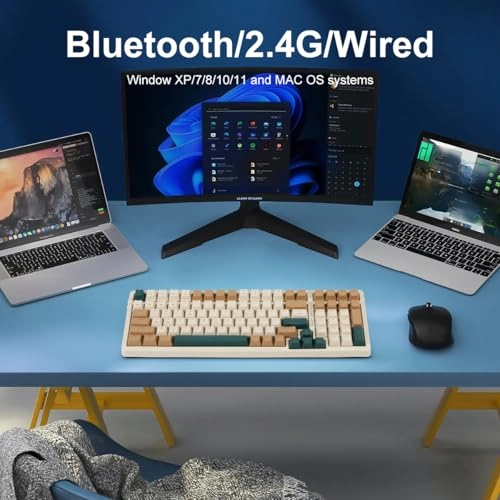 Wireless Mechanical Keyboard - Bluetooth