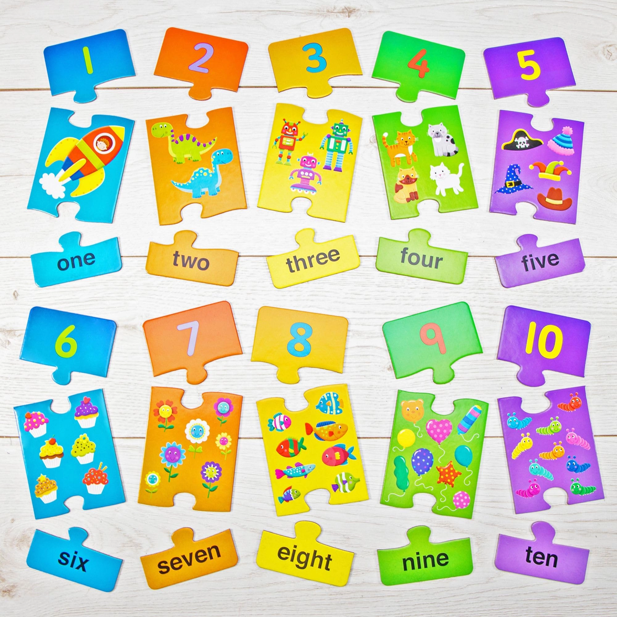 Number Puzzles - 3 Years Plus 3 pieces