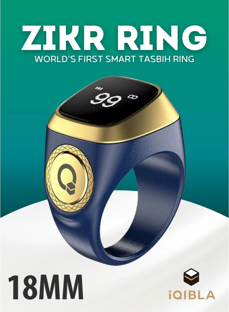 iQIBLA Zikr Ring E01 S Lite 18mm Plastic