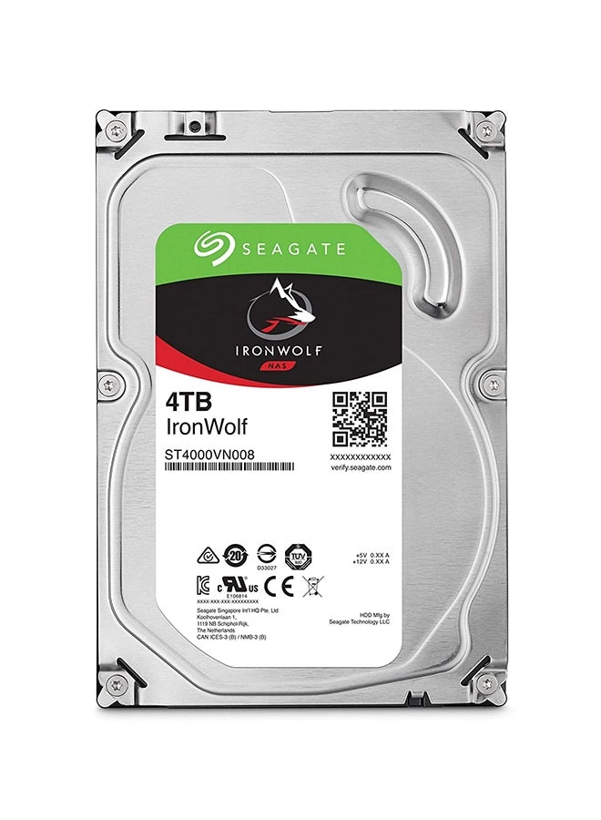 IronWolf 3.5" 5900rpm 64MB SATA 6Gb/s (ST4000VN008) - 4 TB