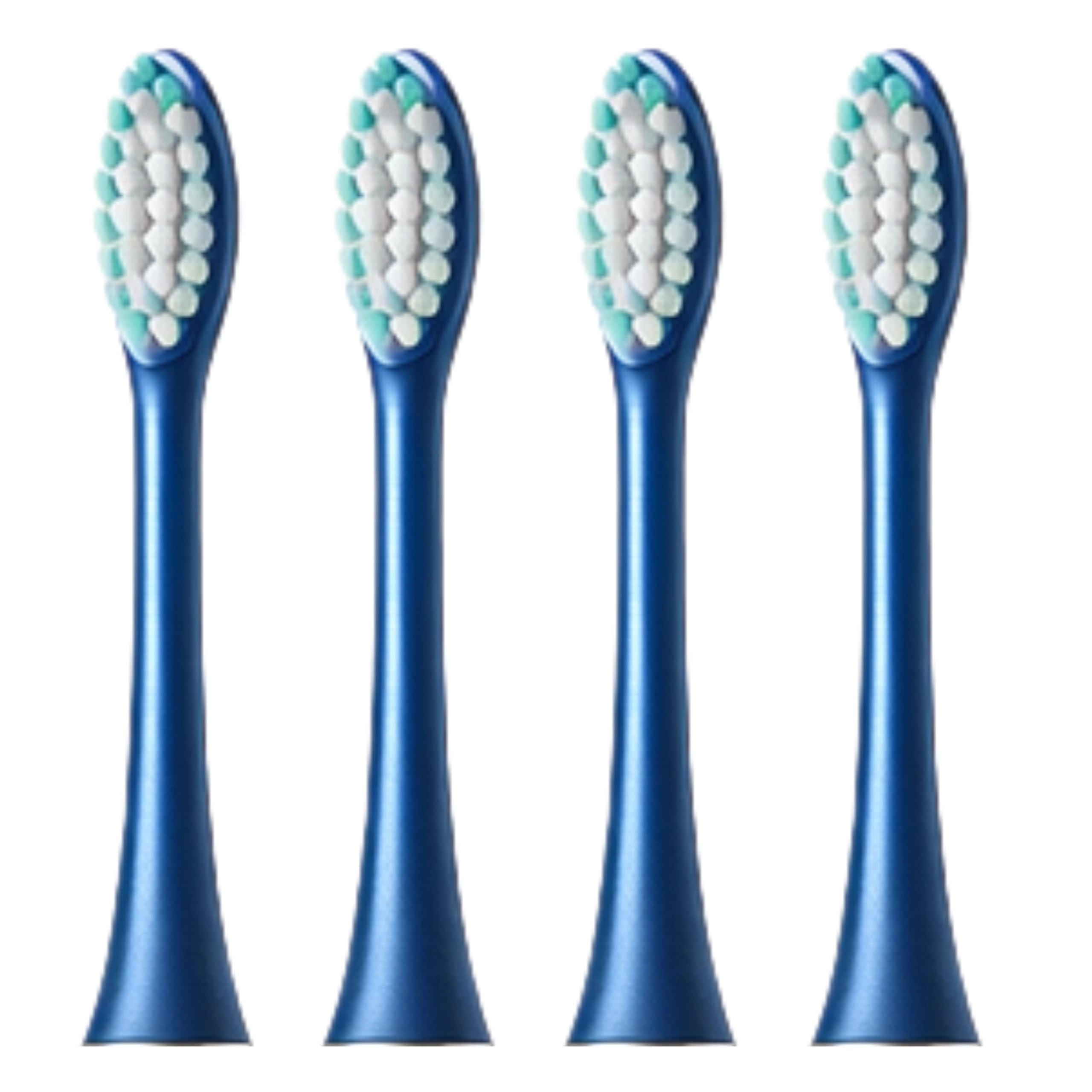 My Heal Replacement Brush Heads - Pack of 4 Blue Sonic