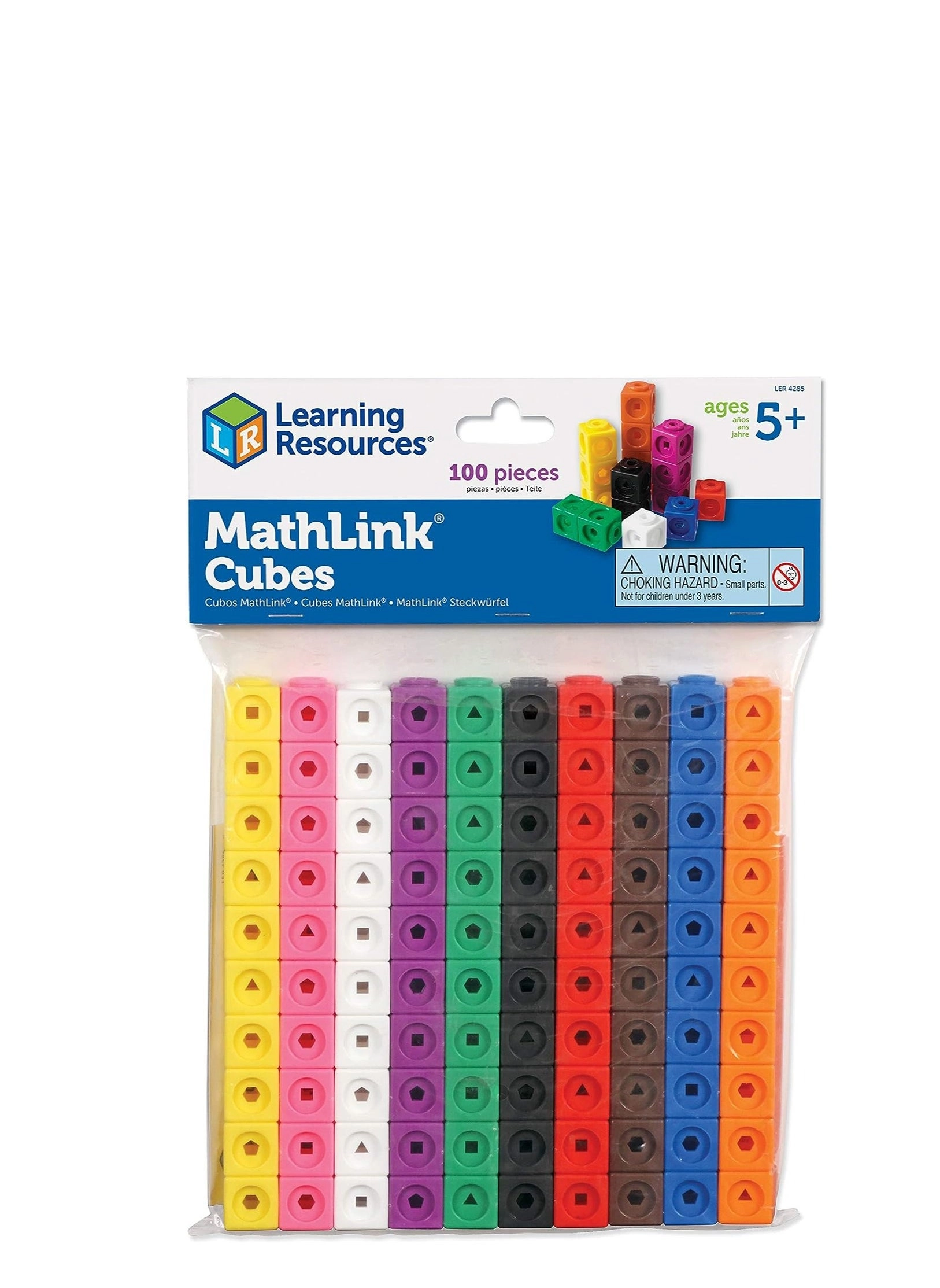 Math link Cubes Activity Set - 5+ Years 100 piece(s)