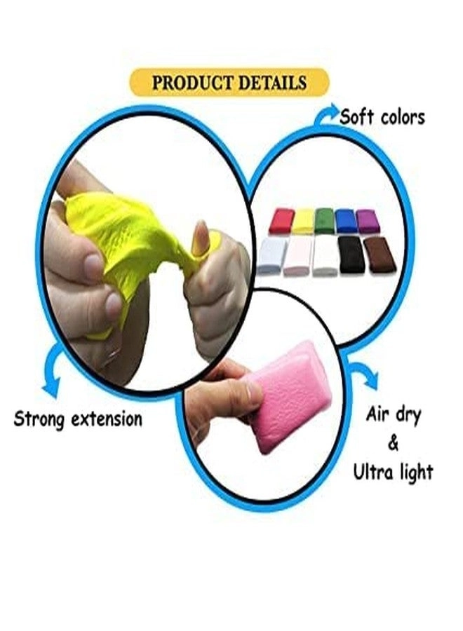 Air Dry Super Clay - 12 pcs.