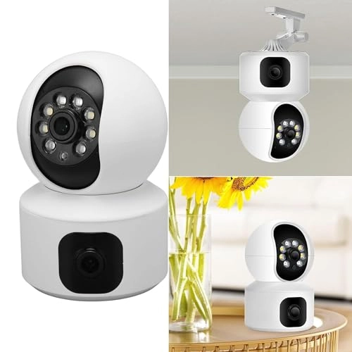 5+5 MP Dual Lens WiFi CCTV IP PTZ Camera