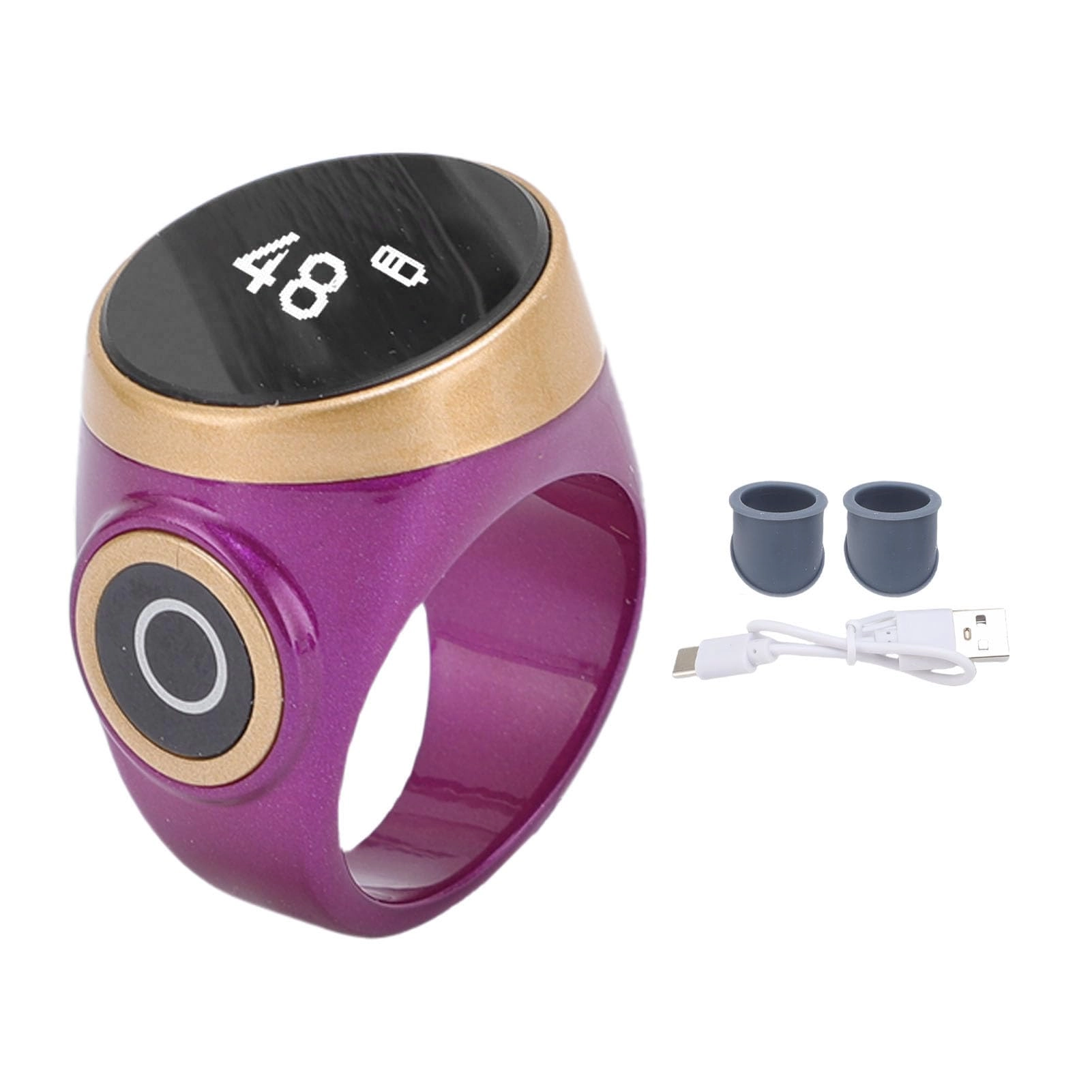 Oreilet Smart Counter Ring - Digital LCD Rechargeable