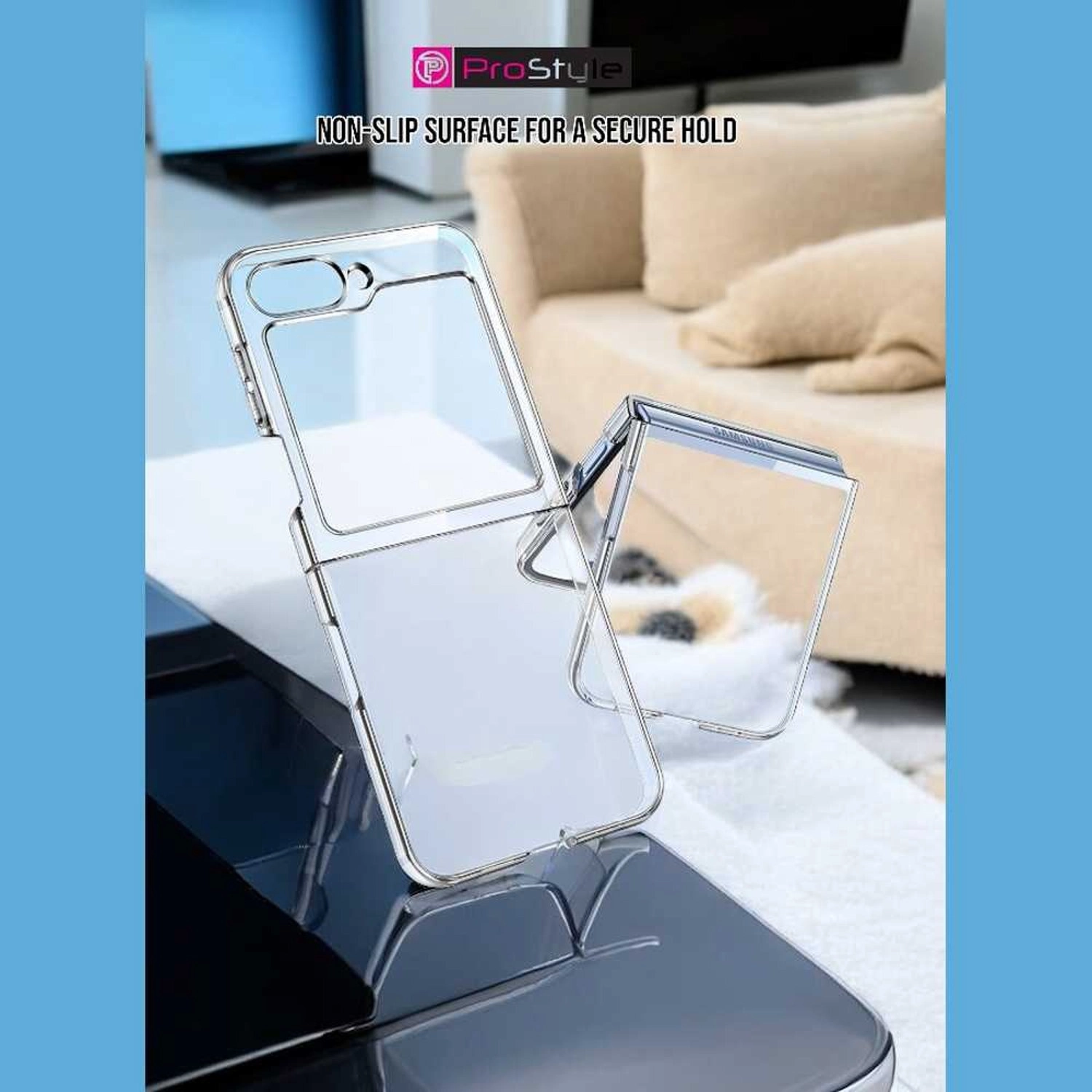 Clear Case for Galaxy Flip 6