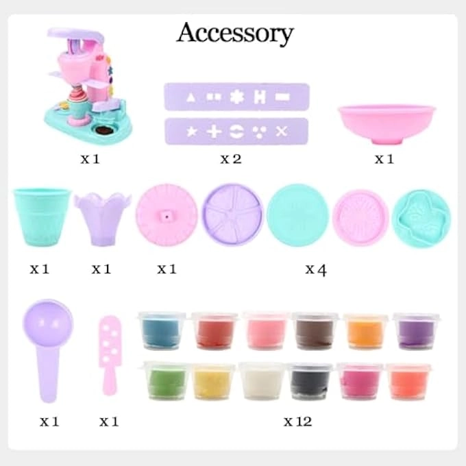 Color Play Clay Dough - 18 months and up 12 Cans