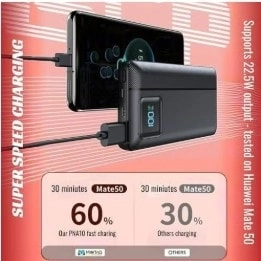 Power Bank - 10000mAh 22.5W