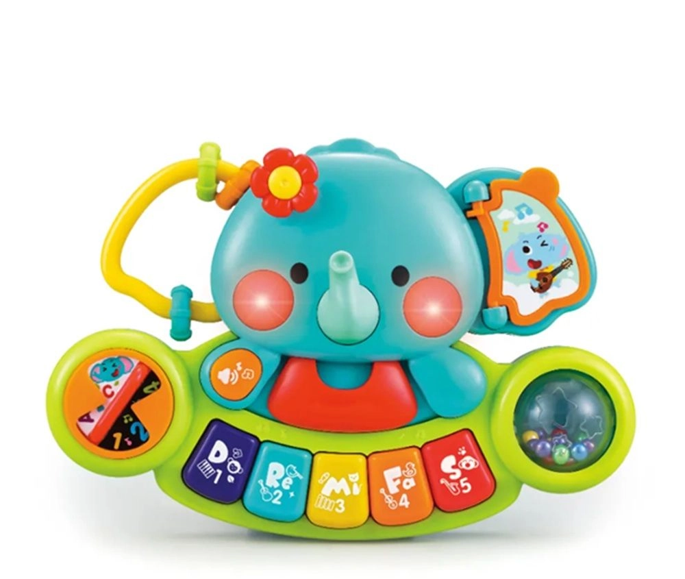 Musical Elephant Keyboard - 6-36 months