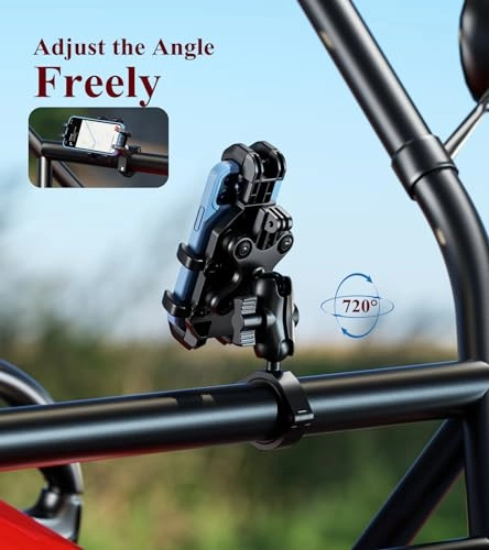 UTV Phone Mount - Vibration Dampener Adjustable