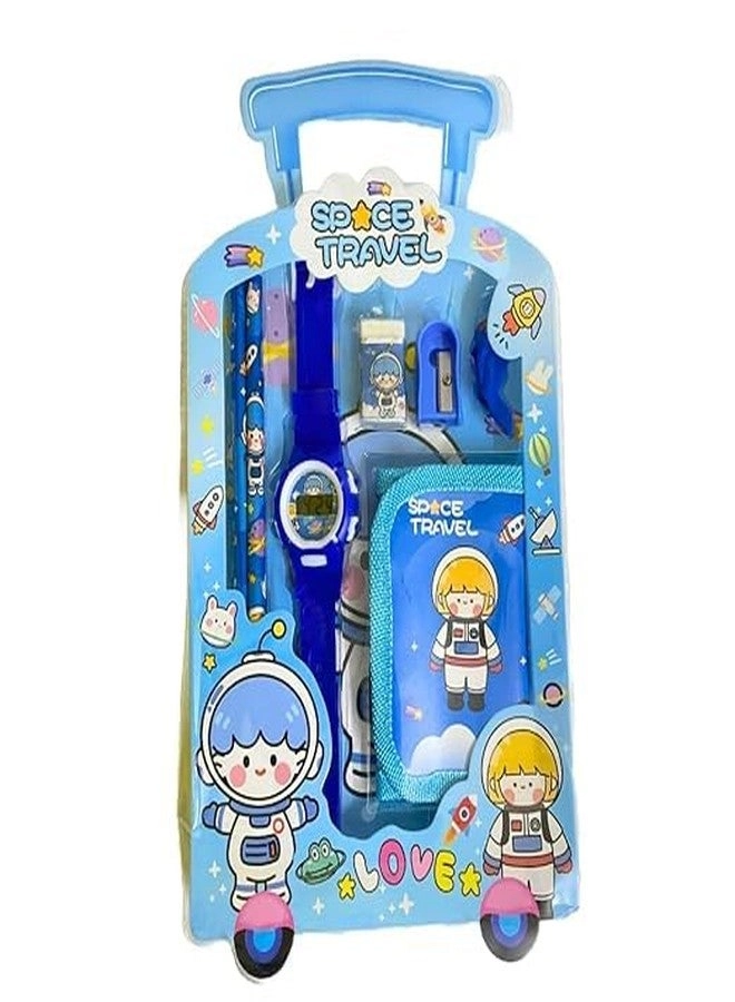 myself Space Travel Themed Stationery Gift Set - 7 Piece