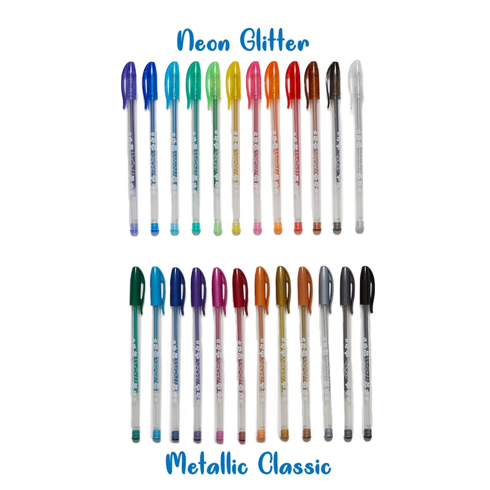 Lilo and Stitch Gel Pen Set - 24 Pack 0.5mm