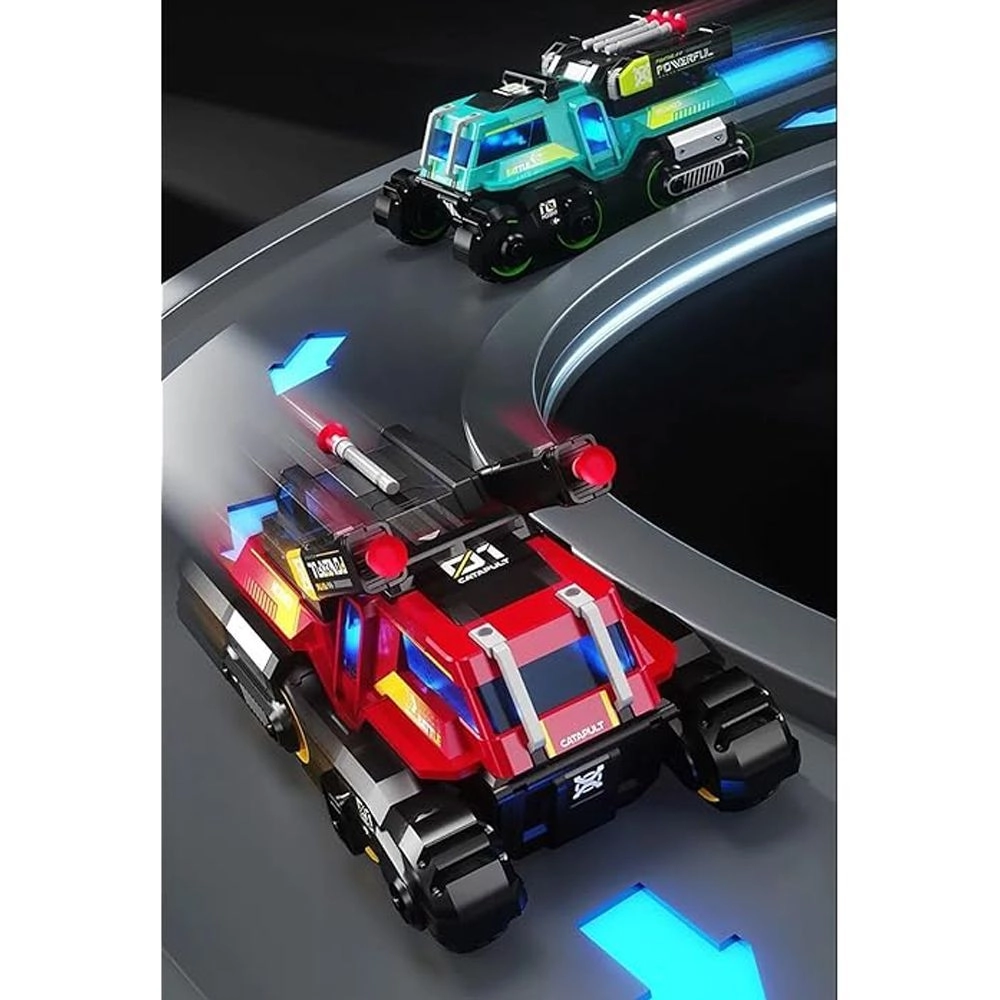 3In1 Die Cast Catapult Car - 1:24 1 pcs