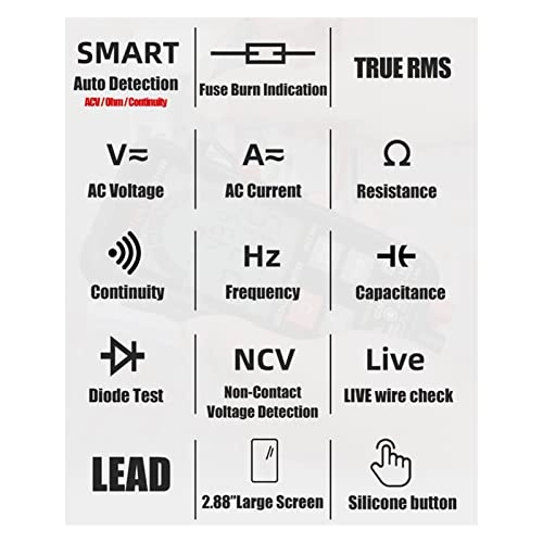 HT112B - Portable Digital Smart Multimeter 6000 Counts
