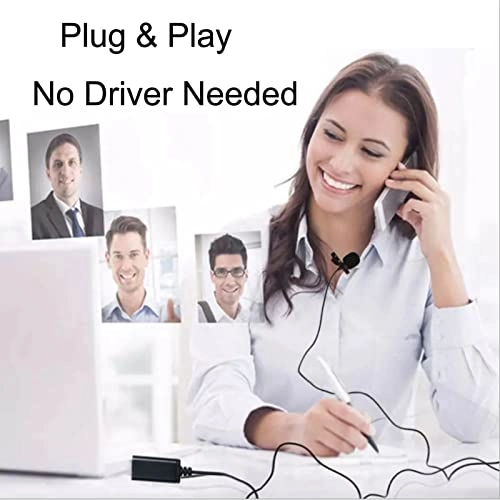 Lavalier Lapel Clip USB Microphone