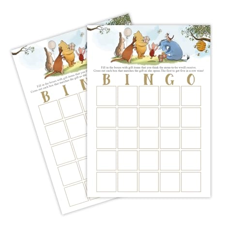 Winnie Baby Shower Games - 30 piece(s) English Adult