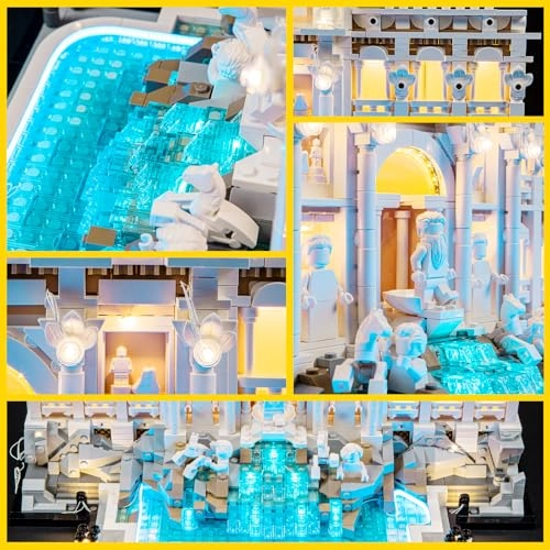 Light Kit for LEGO Trevi Fountain 21062 - Plastic 1