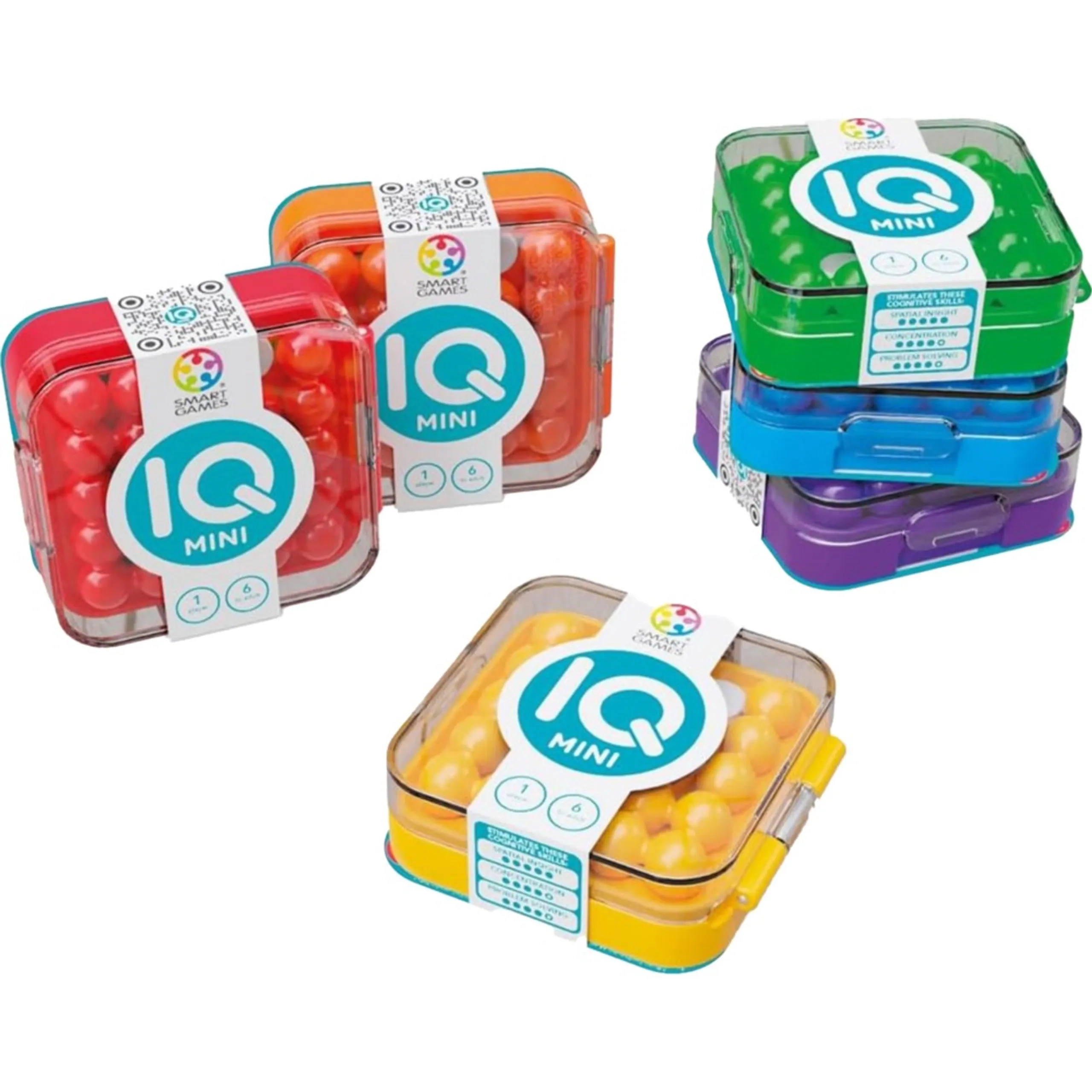 SmartGames IQ Mini Puzzle (29464294-SG_401) - 6 pcs