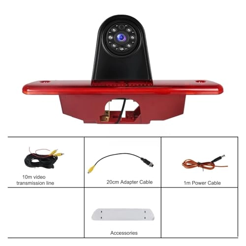 Brake light camera - Night vision + 5 inch Monitor