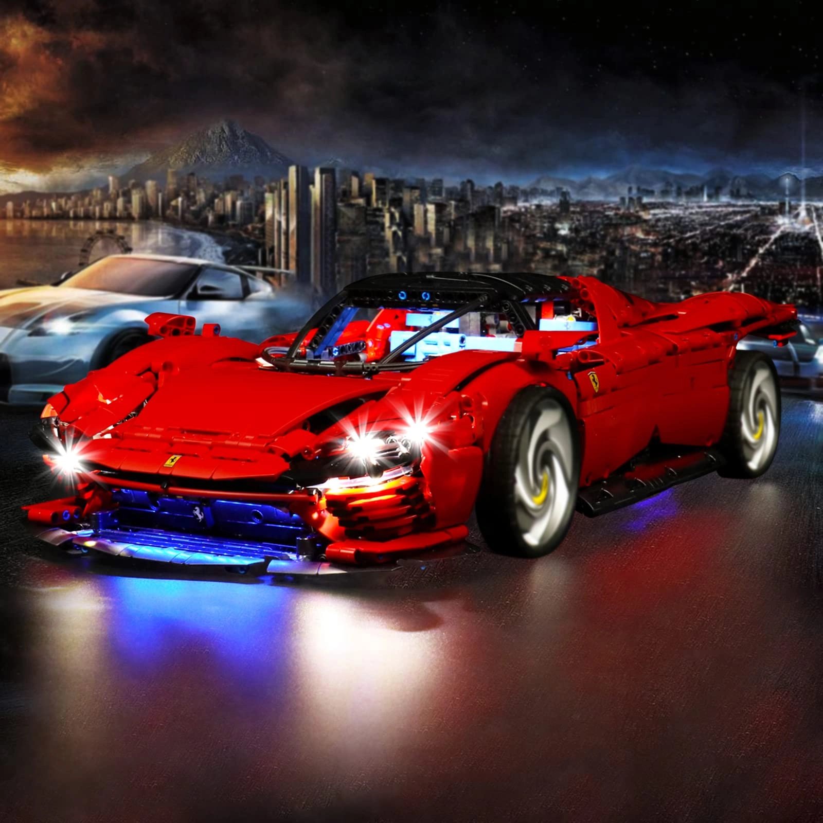 BrickBling LED Light Set - Copper for LEGO Ferrari Daytona SP3 42143