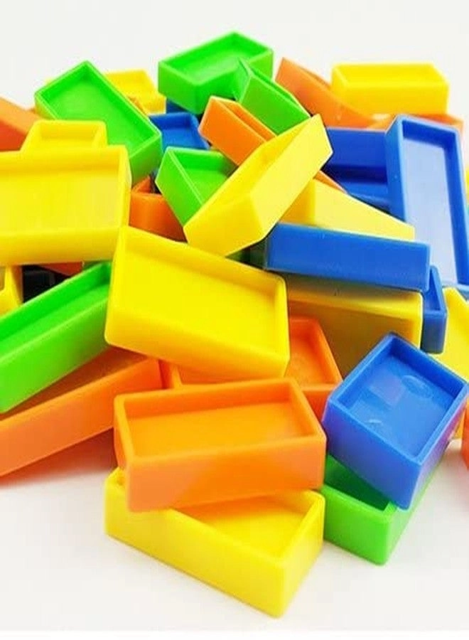 Plastic Building Blocks - 100pcs