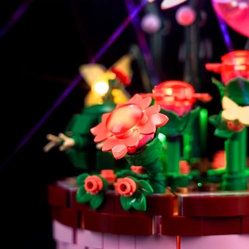 Lighting kit for 43237 Enca/nto Isabe/la’s Flowerpot - Lego