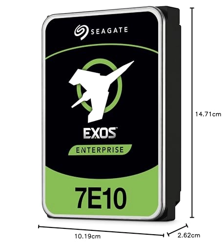 Exos 7E10 3.5" 7200rpm 256MB SATA 6Gb/s (ST8000NM017B) - 8TB
