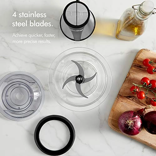 Electric Mini Food Chopper - 1.2 Liters
