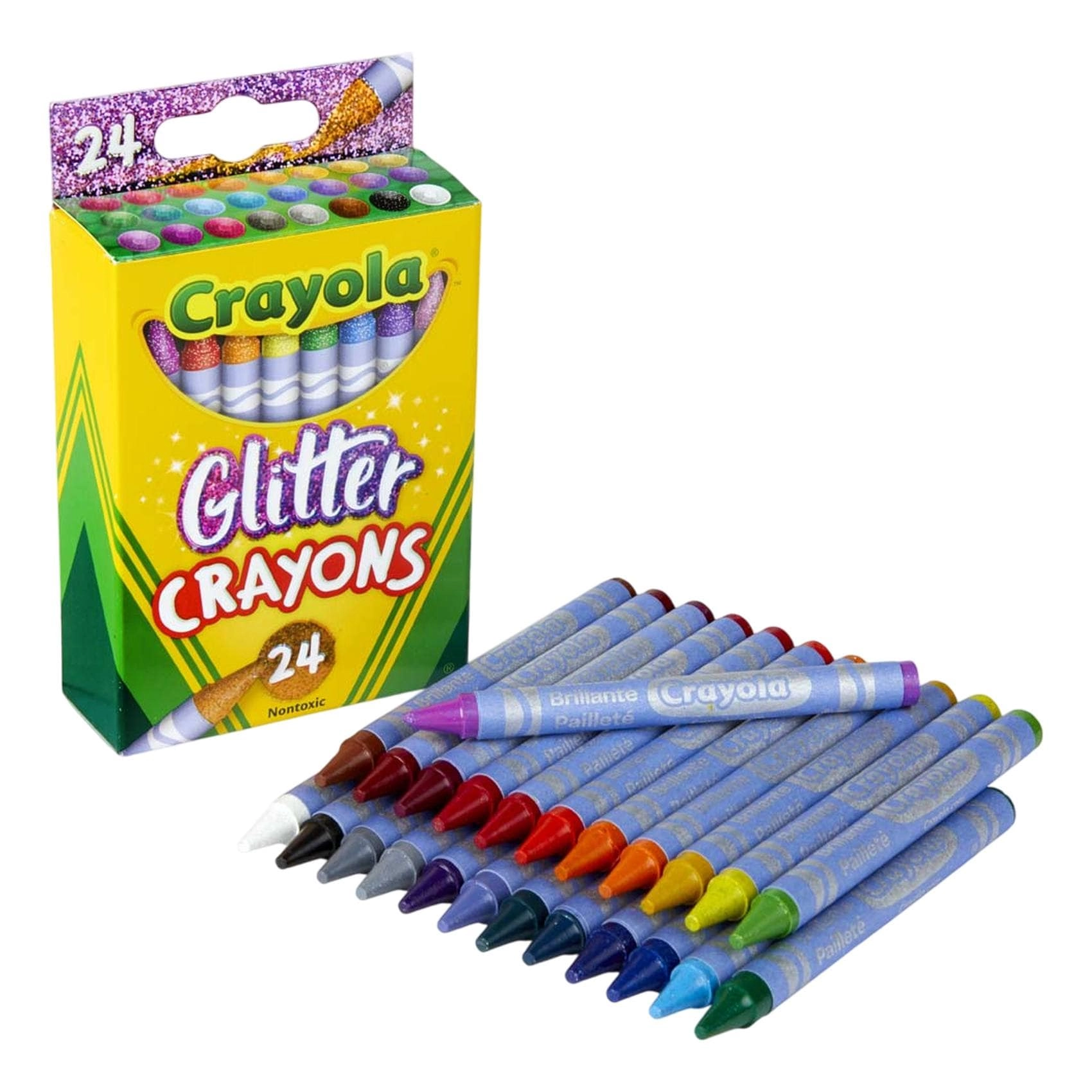 Glitter Crayons - 24 piece(s)