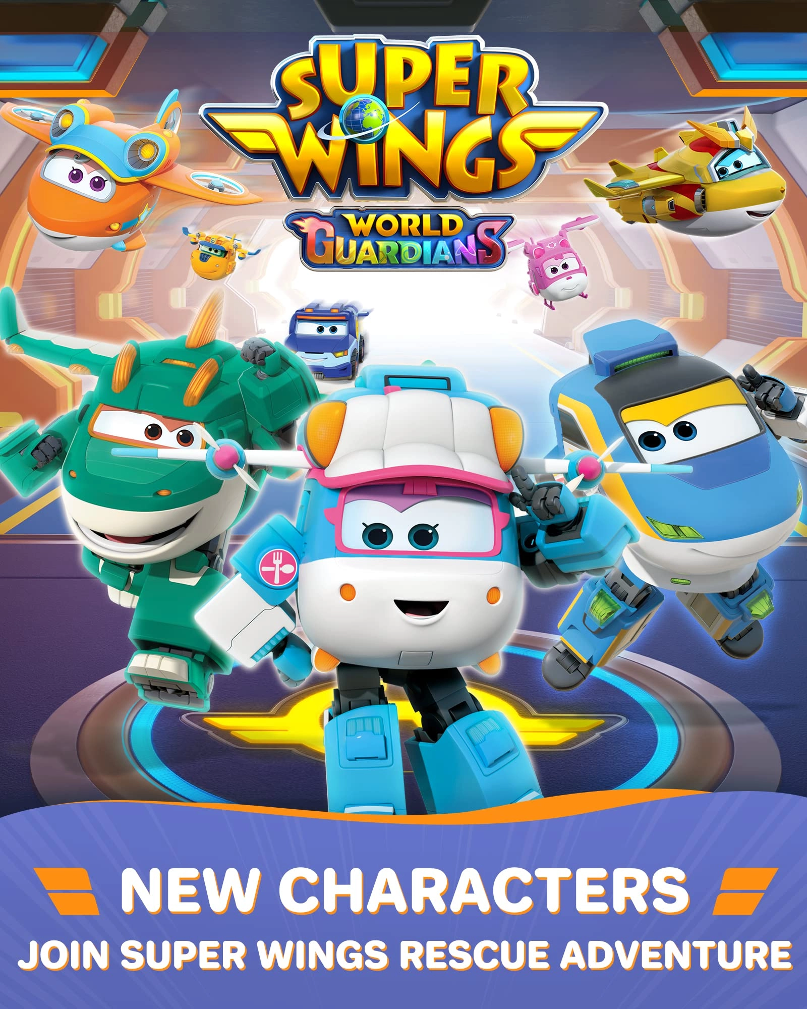 Super Wings - 10 Steps Lime