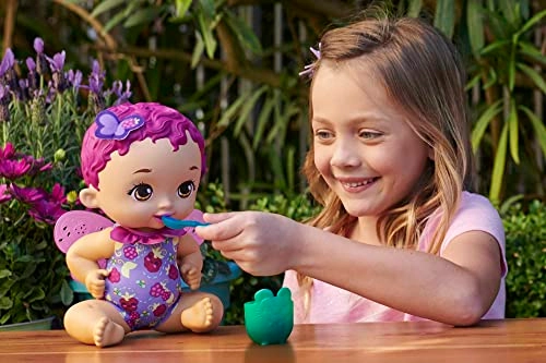 My Garden Baby Butterfly Doll - 30-cm / 12-in Raspberry-Scented Color-Change Accessories