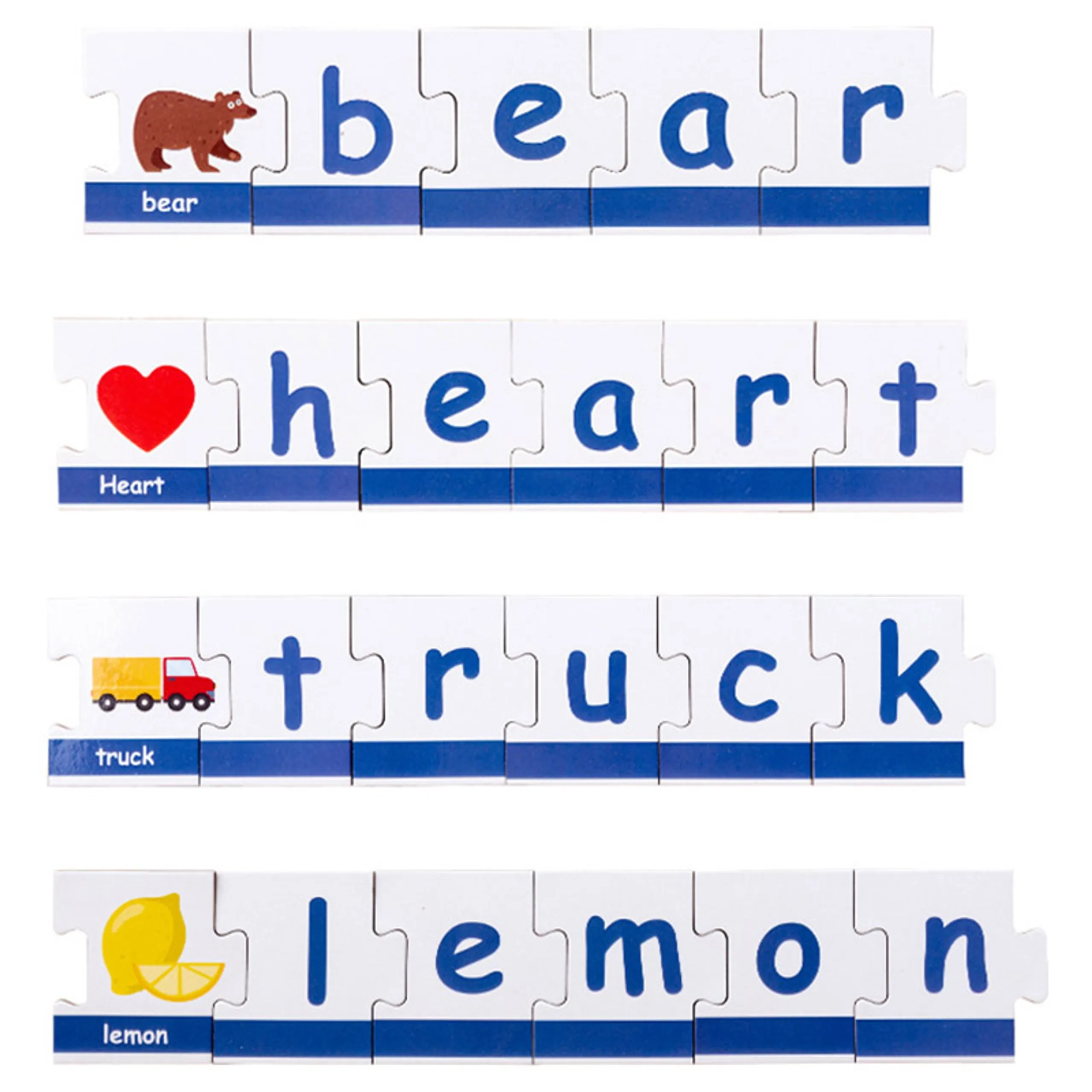 Grace Wooden Spelling Puzzle - Suitable for 3 years and above