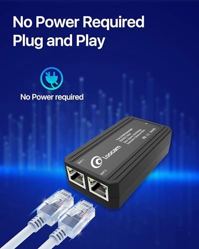 PoE Extender - 30W 2*15W 2-port IEEE802.3at/af 10/100Mbps