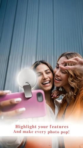 Portable Rechargeable Ring Light